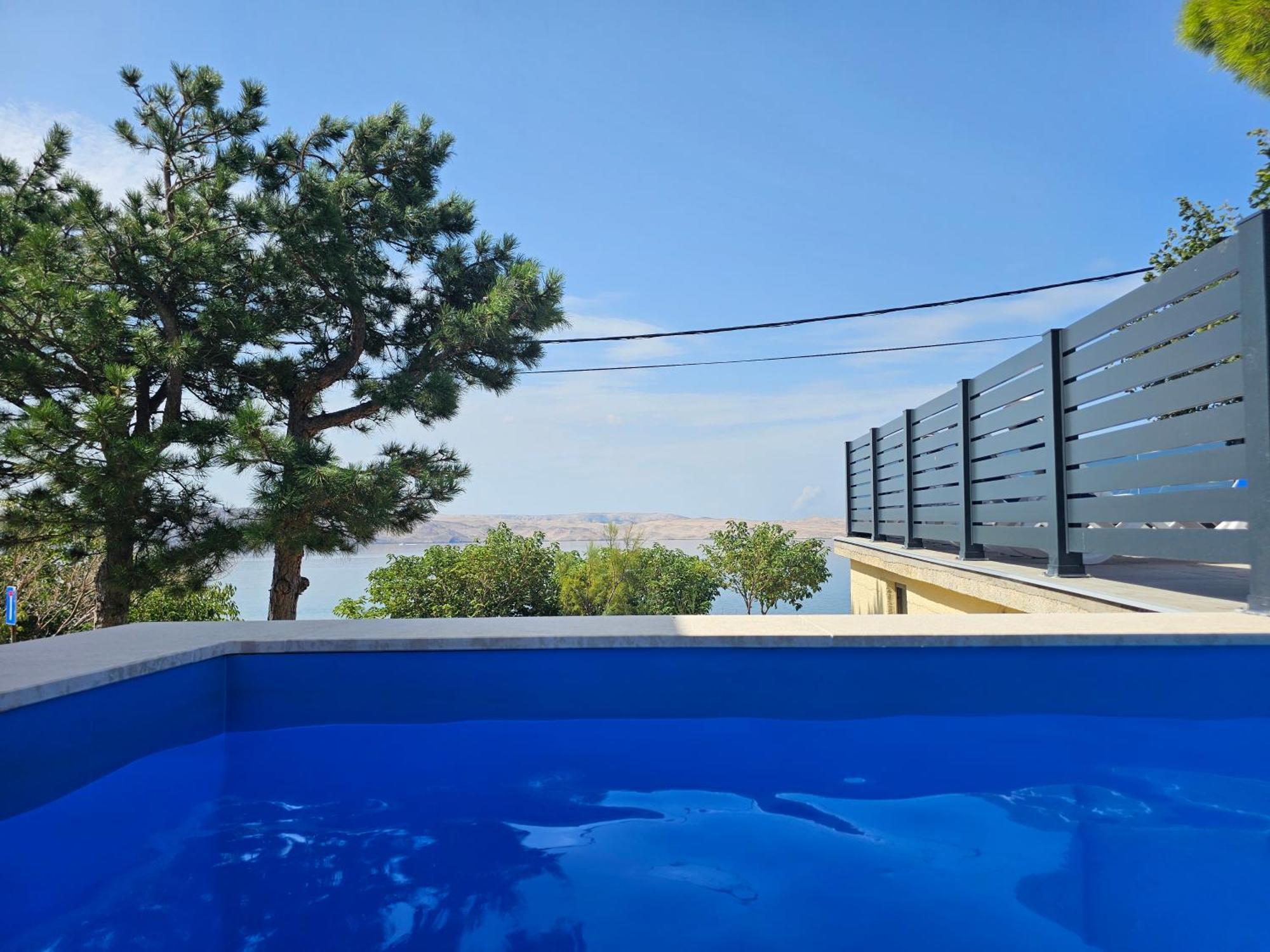 Beachfront House Ivana With Pool - Renovated 2025 Cesarica Buitenkant foto