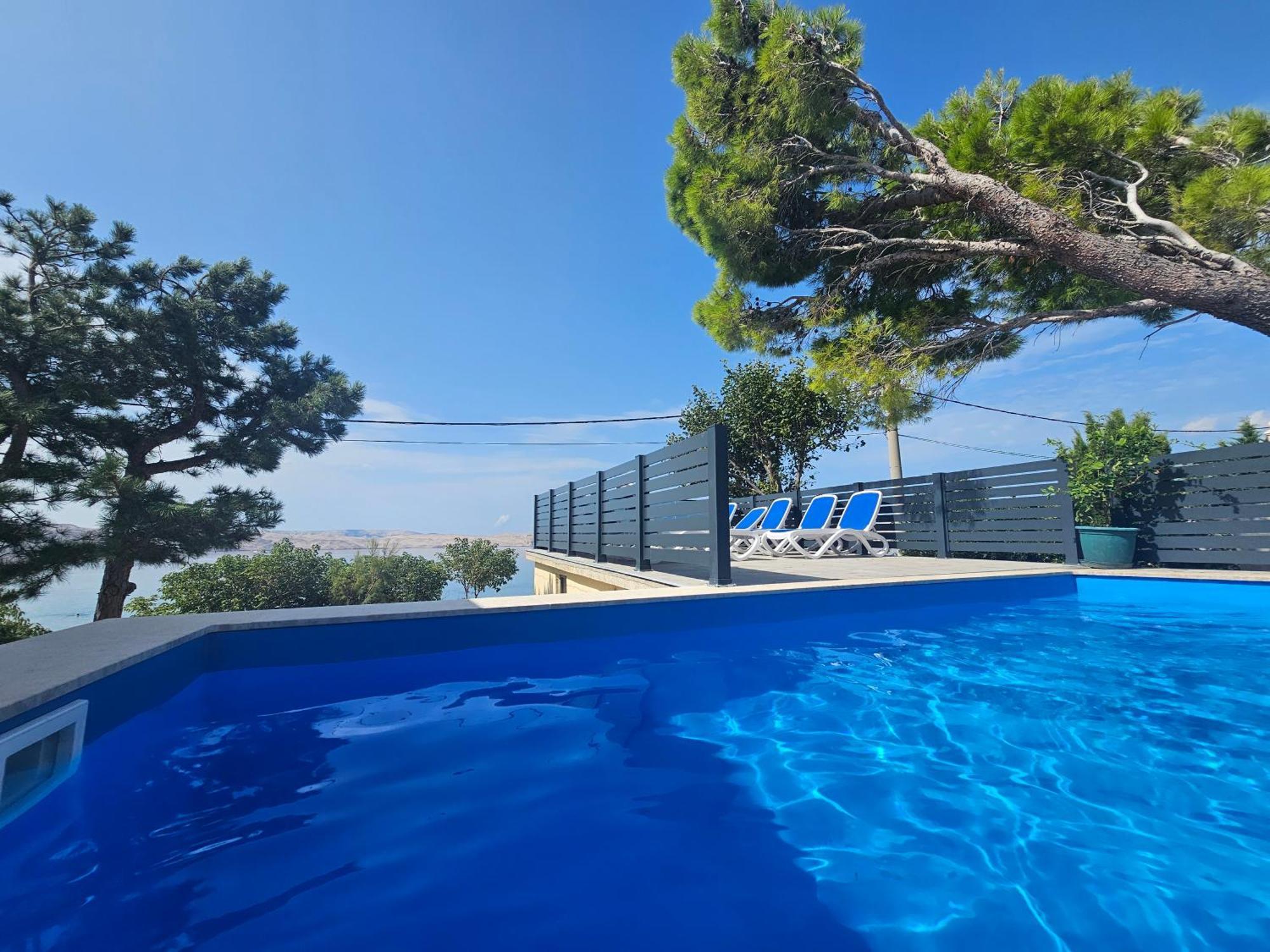 Beachfront House Ivana With Pool - Renovated 2025 Cesarica Buitenkant foto